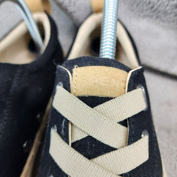 Spenco Shoes Womens Size 8.5 Black Arch Support Slip On Canvas Sneakers - Picture 4 of 11